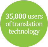 Angel Translation Agency have 35,000 users of translation technology'