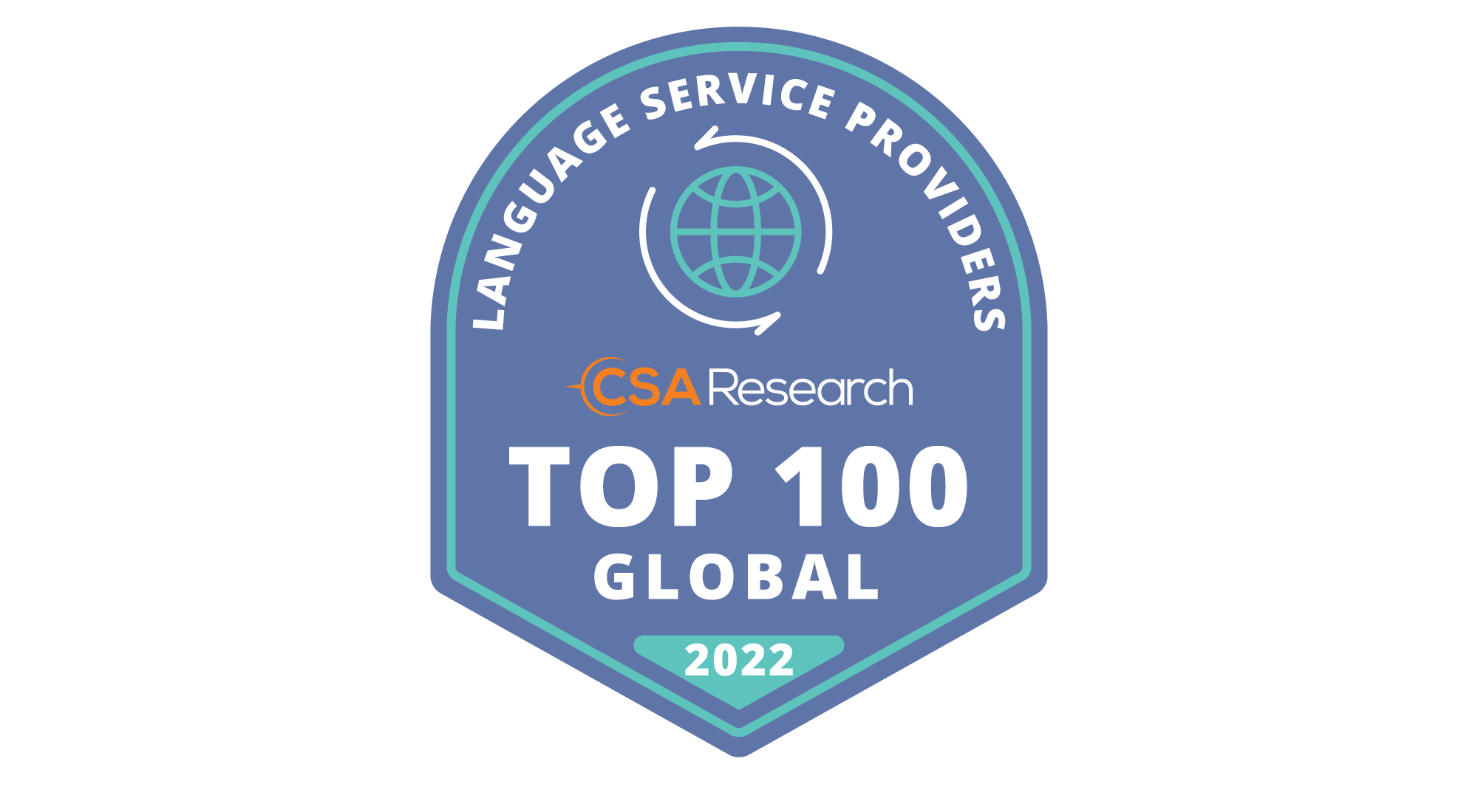 CSA Research Top 100 Global 2022 badge